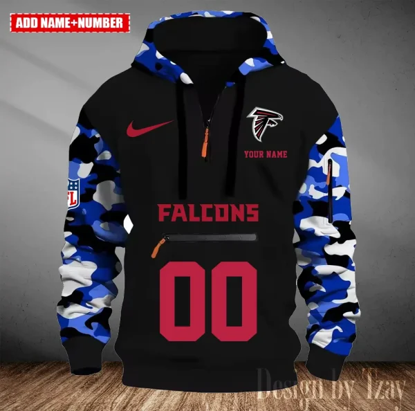 Atlanta Falcons Men Camouflage Hooded Sweatshirts New 2025 SPTMCPS002 - Image 5