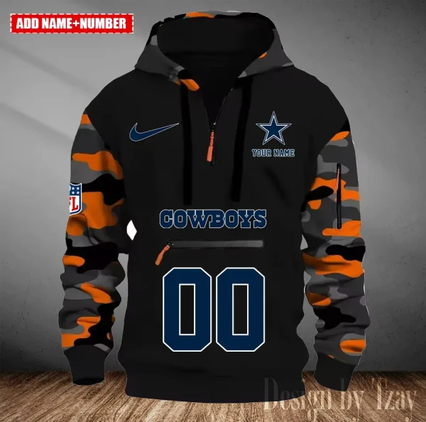Dallas Cowboys Men Camouflage Hooded Sweatshirts New 2025 SPTMCPS009 - Image 3