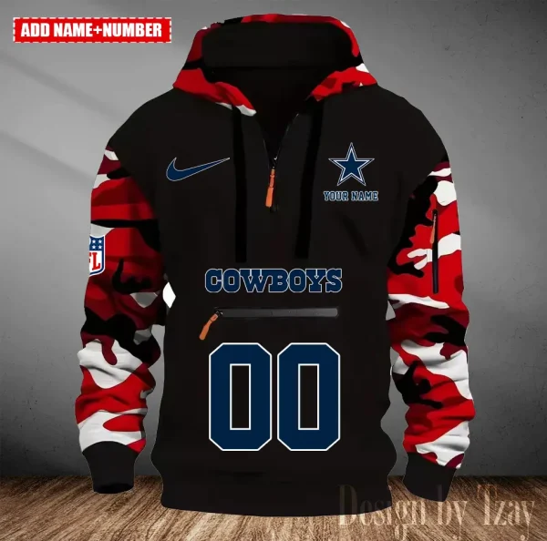 Dallas Cowboys Men Camouflage Hooded Sweatshirts New 2025 SPTMCPS009 - Image 4