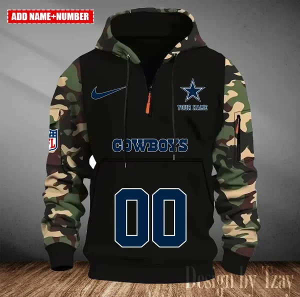 Dallas Cowboys Men Camouflage Hooded Sweatshirts New 2025 SPTMCPS009 - Image 5