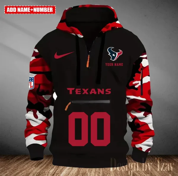 Houston Texans Men Camouflage Hooded Sweatshirts New 2025 SPTMCPS013 - Image 4