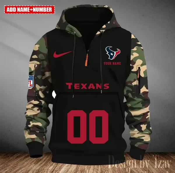 Houston Texans Men Camouflage Hooded Sweatshirts New 2025 SPTMCPS013 - Image 5