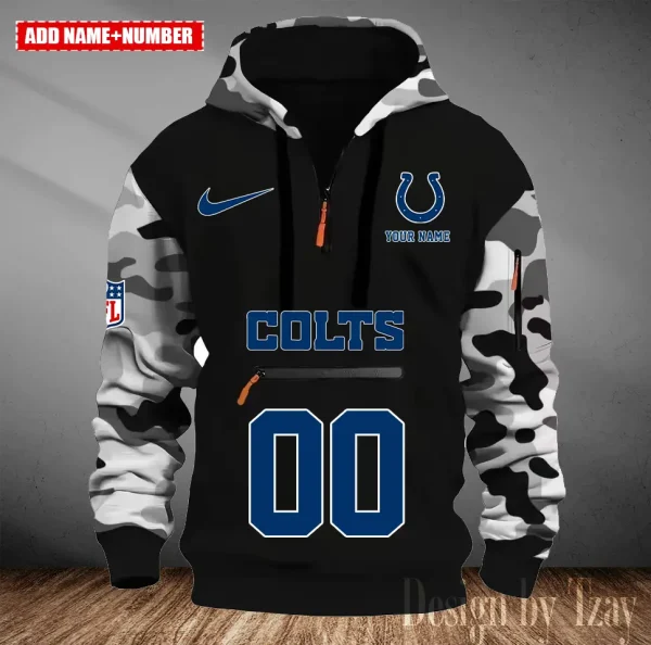 Indianapolis Colts Men Camouflage Hooded Sweatshirts New 2025 SPTMCPS014 - Image 5