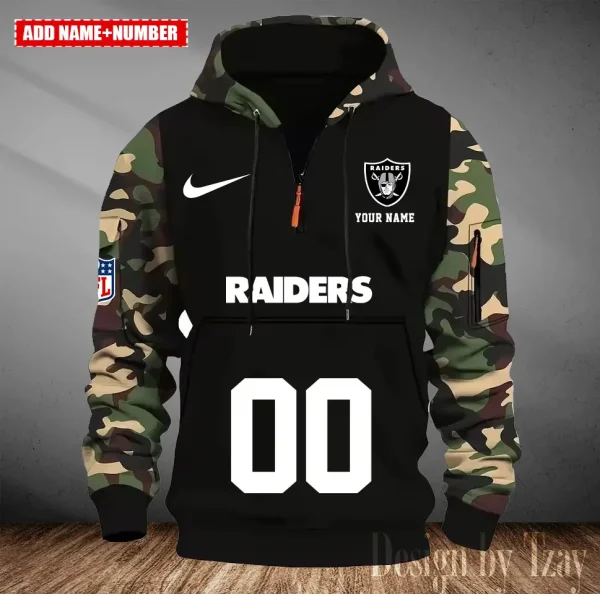 Las Vegas Raiders Men Camouflage Hooded Sweatshirts New 2025 SPTMCPS017 - Image 4