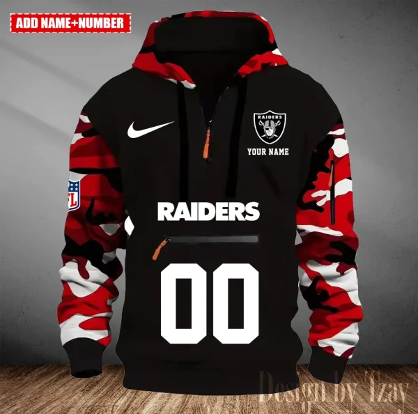 Las Vegas Raiders Men Camouflage Hooded Sweatshirts New 2025 SPTMCPS017 - Image 5