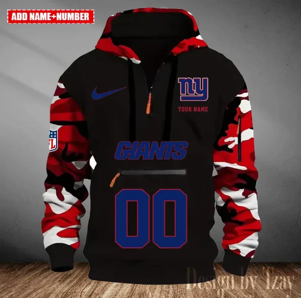 New York Giants Men Camouflage Hooded Sweatshirts New 2025 SPTMCPS024 - Image 3