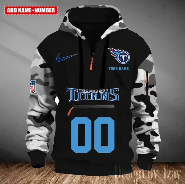 Tennessee Titans Men Camouflage Hooded Sweatshirts New 2025 SPTMCPS031 - Image 2