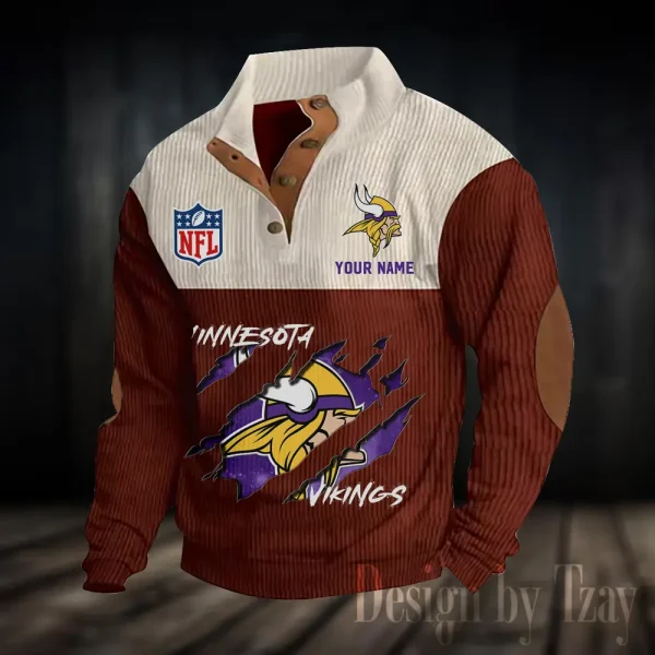Minnesota Vikings NFL Standard Pullover Sweatshirt Trending 2025 S9DBSCH1888 - Image 3