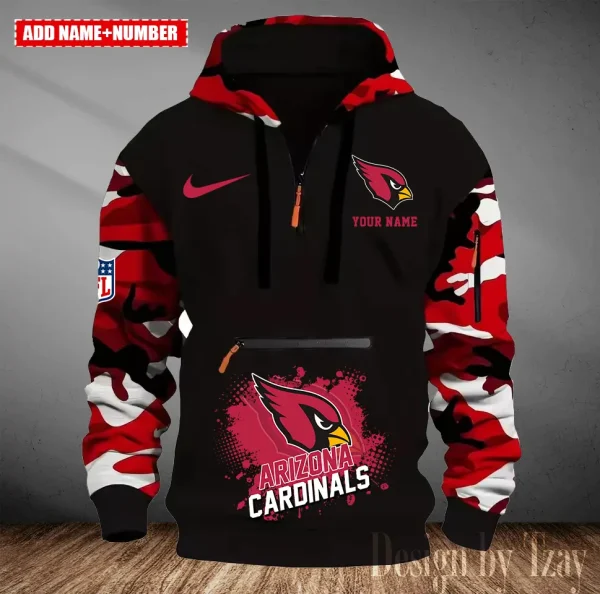 Arizona Cardinals Men Camouflage Hooded Sweatshirts New 2025 SPTMCPS033 - Image 4