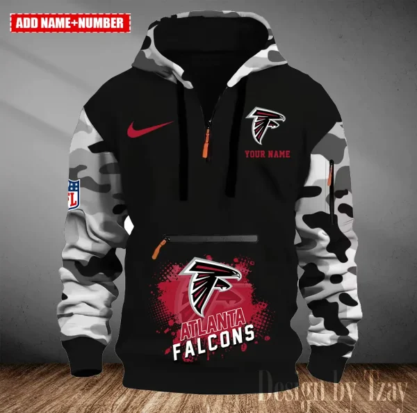Atlanta Falcons Men Camouflage Hooded Sweatshirts New 2025 SPTMCPS034