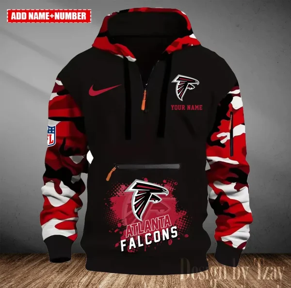 Atlanta Falcons Men Camouflage Hooded Sweatshirts New 2025 SPTMCPS034 - Image 3