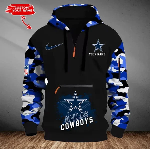 Dallas Cowboys Men Camouflage Hooded Sweatshirts New 2025 SPTMCPS041