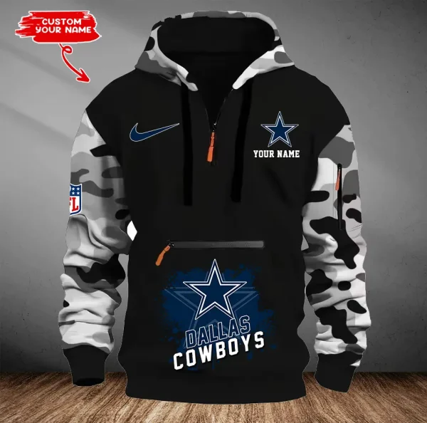 Dallas Cowboys Men Camouflage Hooded Sweatshirts New 2025 SPTMCPS041 - Image 2