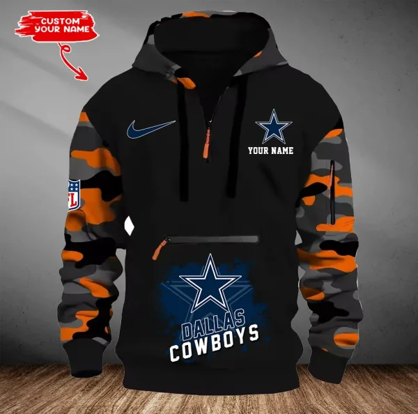 Dallas Cowboys Men Camouflage Hooded Sweatshirts New 2025 SPTMCPS041 - Image 3