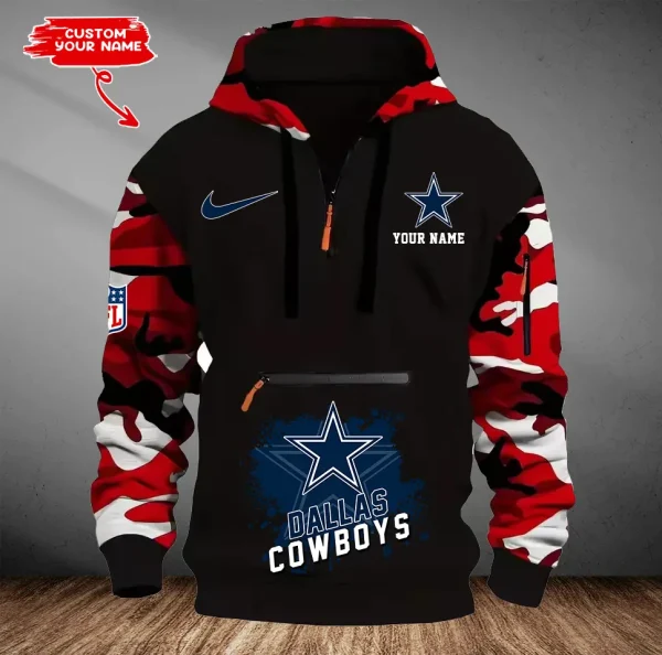 Dallas Cowboys Men Camouflage Hooded Sweatshirts New 2025 SPTMCPS041 - Image 4