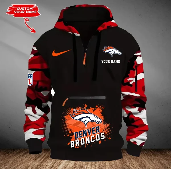 Denver Broncos Men Camouflage Hooded Sweatshirts New 2025 SPTMCPS042 - Image 2