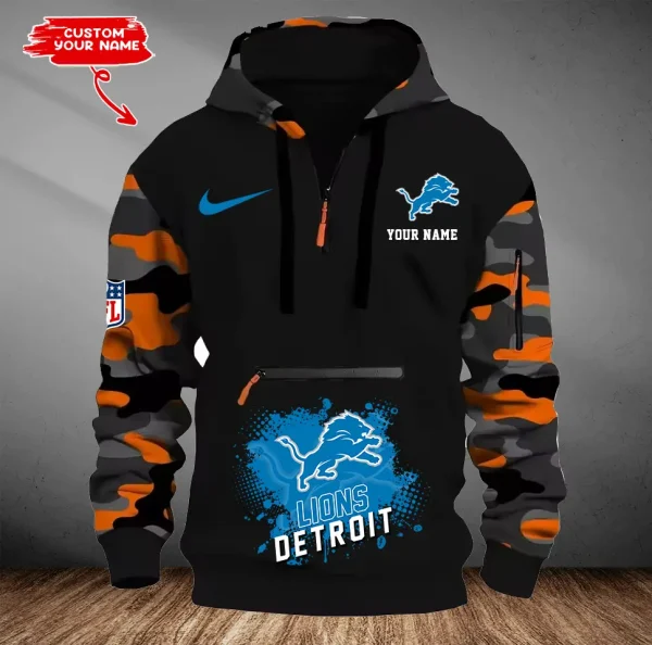 Detroit Lions Men Camouflage Hooded Sweatshirts New 2025 SPTMCPS043 - Image 3