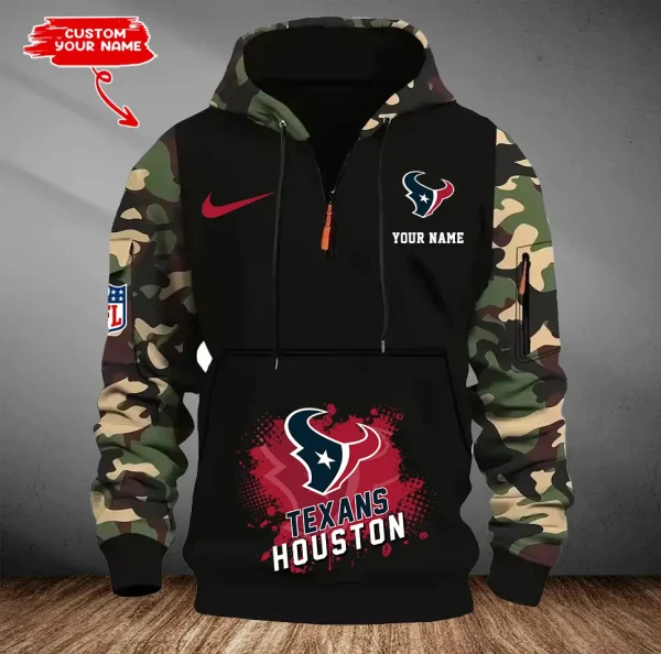Houston Texans Men Camouflage Hooded Sweatshirts New 2025 SPTMCPS045 - Image 5