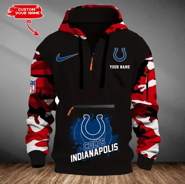 Indianapolis Colts Men Camouflage Hooded Sweatshirts New 2025 SPTMCPS046 - Image 3