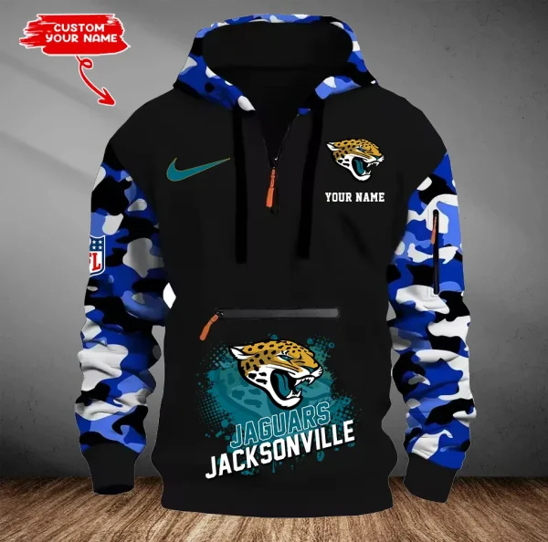 Jacksonville Jaguars Men Camouflage Hooded Sweatshirts New 2025 SPTMCPS047 - Image 2