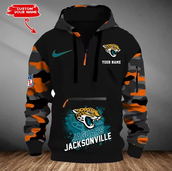 Jacksonville Jaguars Men Camouflage Hooded Sweatshirts New 2025 SPTMCPS047 - Image 3