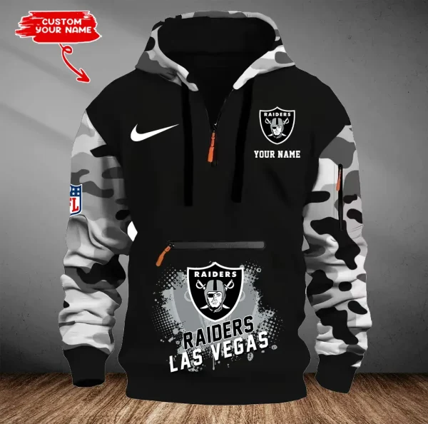 Las Vegas Raiders Men Camouflage Hooded Sweatshirts New 2025 SPTMCPS049