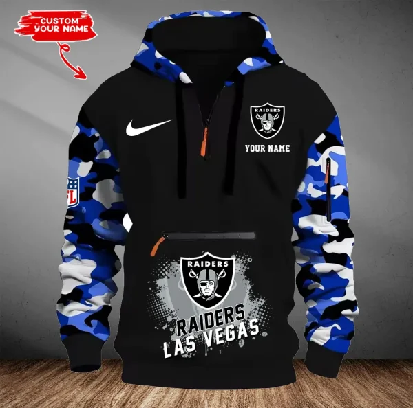 Las Vegas Raiders Men Camouflage Hooded Sweatshirts New 2025 SPTMCPS049 - Image 2