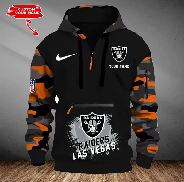 Las Vegas Raiders Men Camouflage Hooded Sweatshirts New 2025 SPTMCPS049 - Image 3