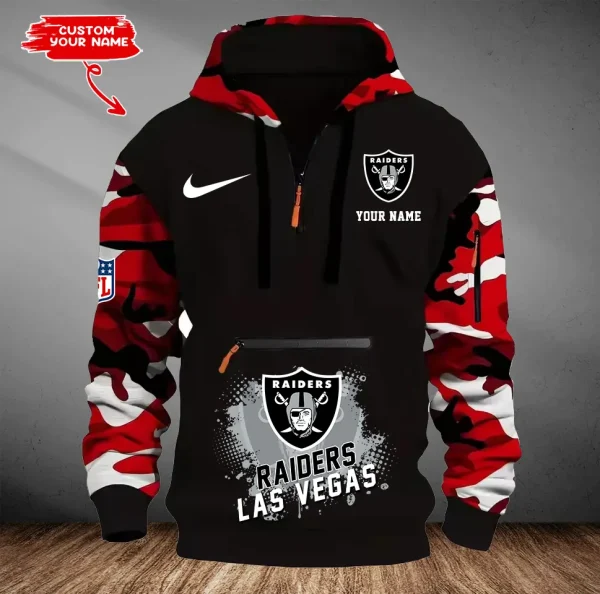 Las Vegas Raiders Men Camouflage Hooded Sweatshirts New 2025 SPTMCPS049 - Image 4