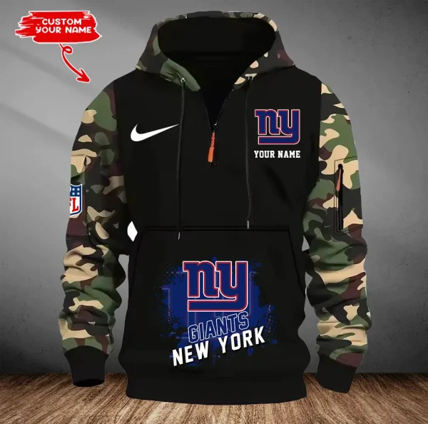 New York Giants Men Camouflage Hooded Sweatshirts New 2025 SPTMCPS056 - Image 2