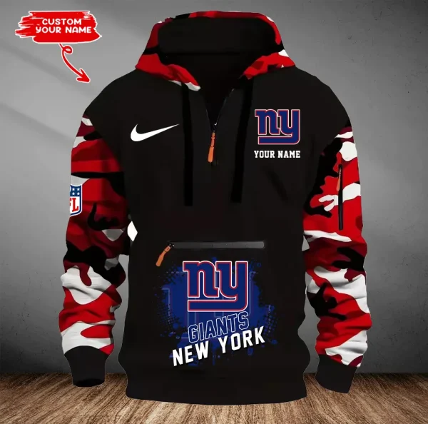 New York Giants Men Camouflage Hooded Sweatshirts New 2025 SPTMCPS056 - Image 3
