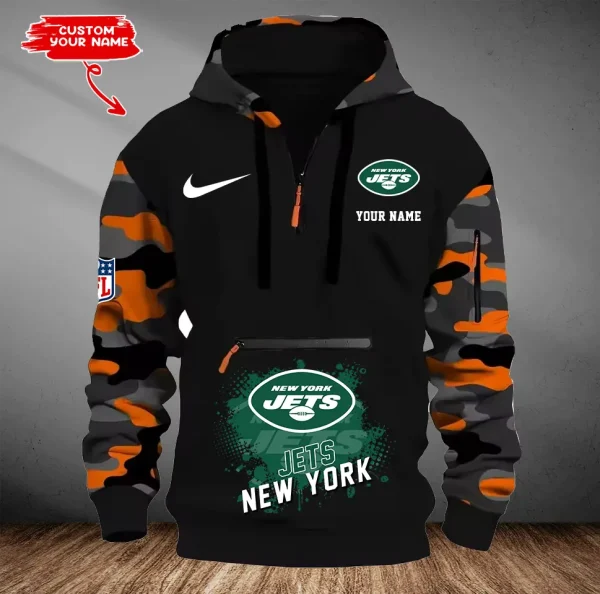 New York Jets Men Camouflage Hooded Sweatshirts New 2025 SPTMCPS057 - Image 4