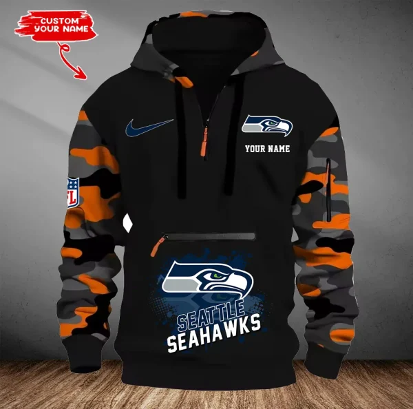 Seattle Seahawks Men Camouflage Hooded Sweatshirts New 2025 SPTMCPS061 - Image 4