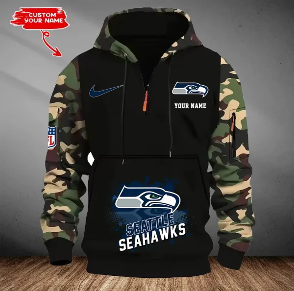 Seattle Seahawks Men Camouflage Hooded Sweatshirts New 2025 SPTMCPS061 - Image 5