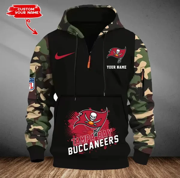 Tampa Bay Buccaneers Men Camouflage Hooded Sweatshirts New 2025 SPTMCPS062 - Image 2