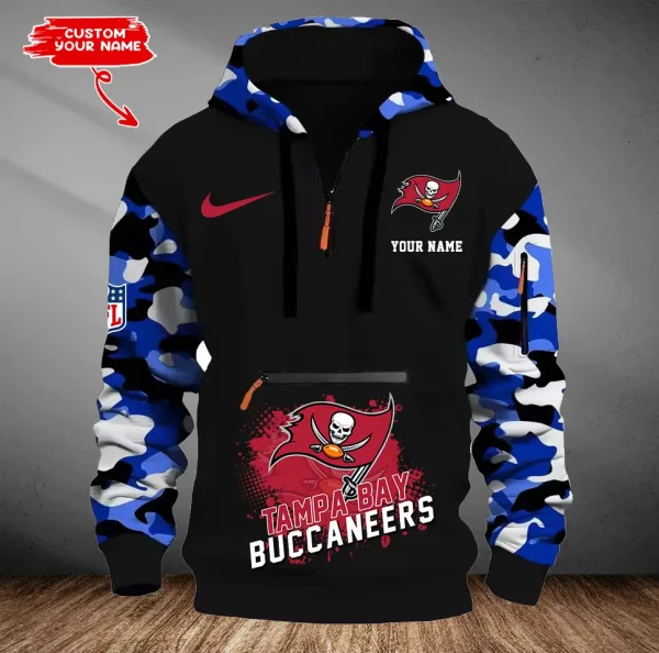 Tampa Bay Buccaneers Men Camouflage Hooded Sweatshirts New 2025 SPTMCPS062 - Image 4