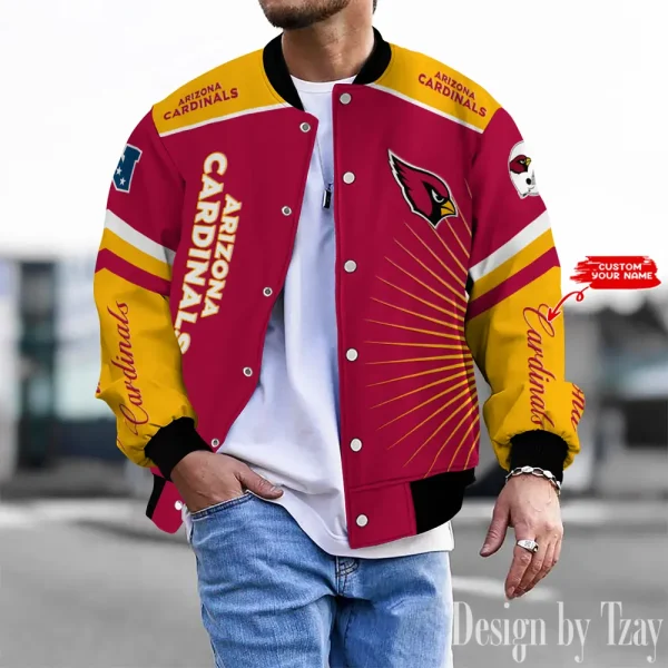 Arizona Cardinals Unisex Exclusive Styles Varsity Jacket SPTBBJACKET556