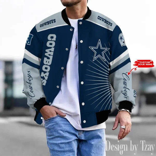 Dallas Cowboys Unisex Exclusive Styles Varsity Jacket SPTBBJACKET564