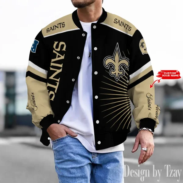 New Orleans Saints Unisex Exclusive Styles Varsity Jacket SPTBBJACKET578