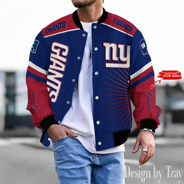 New York Giants Unisex Exclusive Styles Varsity Jacket SPTBBJACKET579