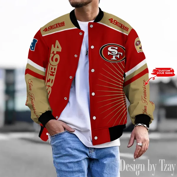 San Francisco 49ers Unisex Exclusive Styles Varsity Jacket SPTBBJACKET583