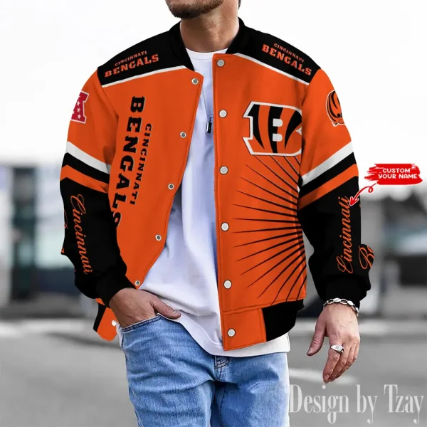 Cincinnati Bengals Unisex Exclusive Styles Varsity Jacket SPTBBJACKET562