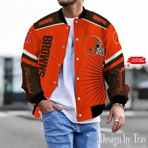 Cleveland Browns Unisex Exclusive Styles Varsity Jacket SPTBBJACKET563