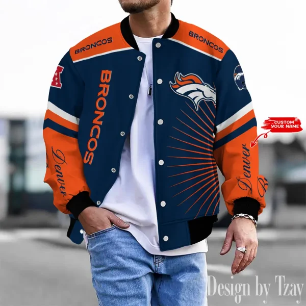 Denver Broncos Unisex Exclusive Styles Varsity Jacket SPTBBJACKET565