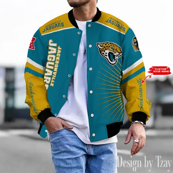 Jacksonville Jaguars Unisex Exclusive Styles Varsity Jacket SPTBBJACKET570