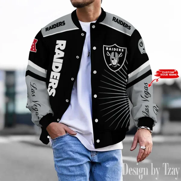 Las Vegas Raiders Unisex Exclusive Styles Varsity Jacket SPTBBJACKET572