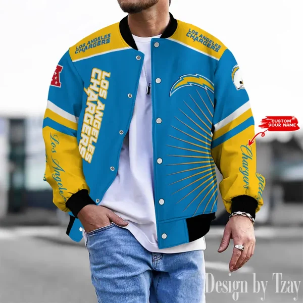 Los Angeles Chargers Unisex Exclusive Styles Varsity Jacket SPTBBJACKET573