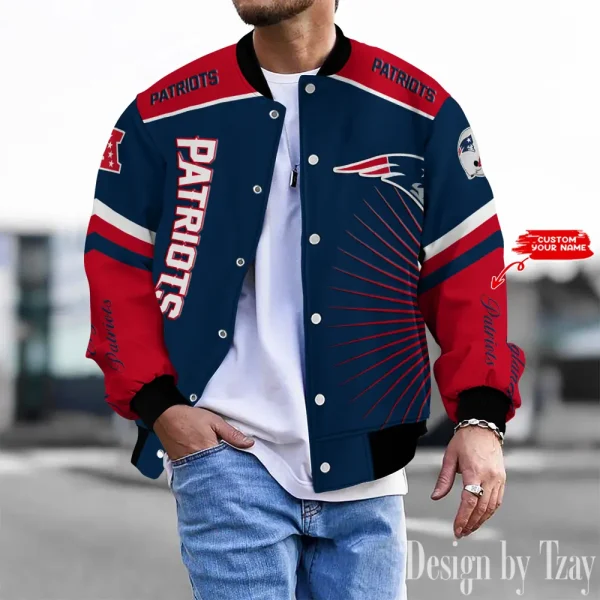 New England Patriots Unisex Exclusive Styles Varsity Jacket SPTBBJACKET577