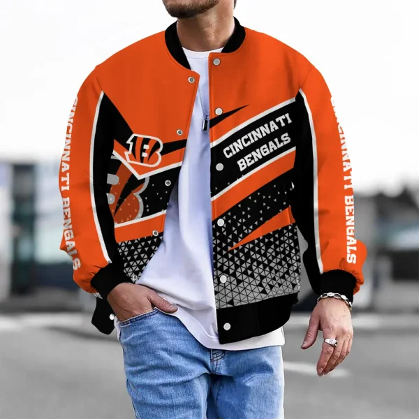 Cincinnati Bengals Unisex Exclusive Styles Varsity Jacket SPTBBJACKET594
