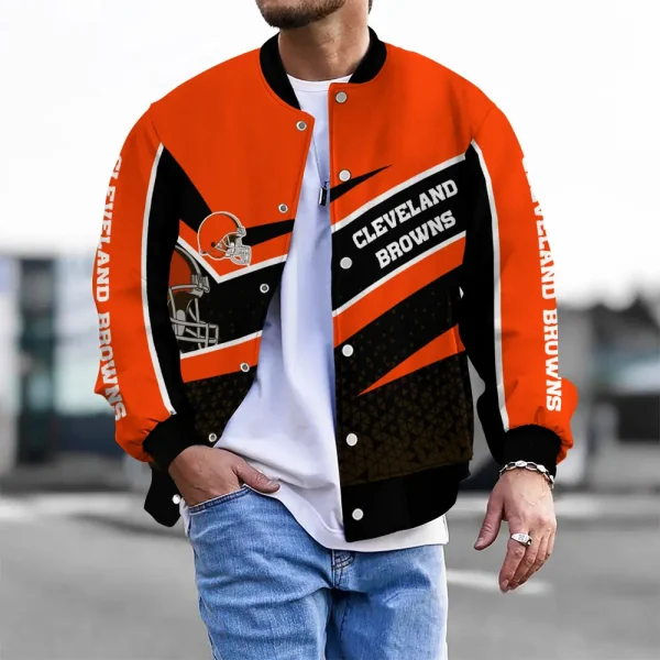 Cleveland Browns Unisex Exclusive Styles Varsity Jacket SPTBBJACKET595